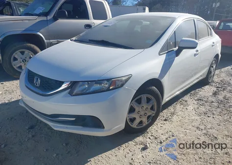 2014 Honda Civic Lx из США, поврежденный, VIN 19XFB2F50EE041004